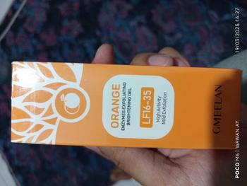 Product Review of [ORI] GMEELAN Orange Exfoliating Whitening Gel 50g 2PCS from W**n A**o 0