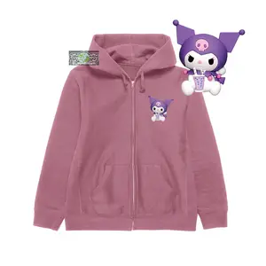 COD Jaket Anak Laki Laki Hoodie Anak Perempuan Polos Zipper Cowok Cewek Motif KUROMI7 Usia 3 4 5 6 7 8 9 10 Tahun Premium Quality Murah Bayi