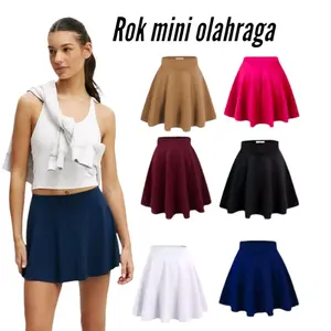 rok pendek rok senam pendek rok wanita terbaru rok  Mini korea  Cewek Dewasa rok zumba rok olahraga rok tenis Sport