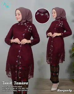 {FREE HIJAB} SET KEBAYA TUNIK BROKAT PAYET TAMARA KEBAYA MODERN KONDANGAN PESTA BAJU SERAGAM NIKAHAN ELEGAN MEWAH