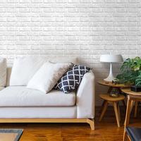 Gambar 【COD】Commomy 10Pcs 3D Matte PVC Brick Wall Panel 30x30cm Self Adhesive Waterproof White Brick Sticker Dinding Industrial Loft Dekorasi Rumah Dapur Kamar Mandi Cafe Feature Wall DIY - Brown-Gray Brick 5PCS dari Commomy decor Kab. Tangerang 5 Tokopedia