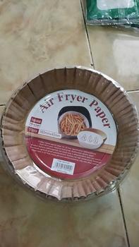Product Review of [BEC] Air Fryer Paper Anti Lengket / Kertas Alas Air Fryer / Baking Paper Tahan Minyak Sekali Pakai / Kertas Air Fryer 50 Pcs from c**a 0