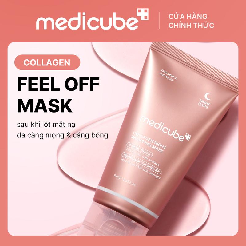 Mặt Nạ Ngủ Collagen Night Wrapping Mask Dạng Lột, Săn Chắc, Căng Bóng Da Qua Đêm 75ml