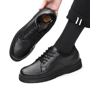 Jowkronos Sepatu Pria Docmart Pantofel Kerja Hitam