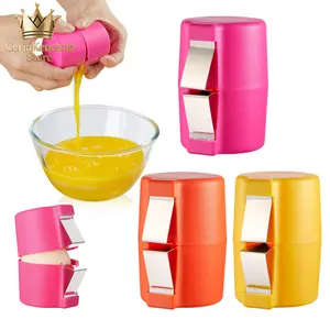 Egg Opener Alat Pemecah Telur Pengupas Cangkang Telur Stainless Gampang Digunakan 1 Buah