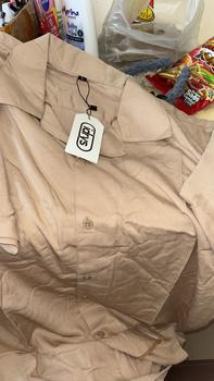 Product Review of Kemeja Rayon Twill Pria Lengan Pendek Oversize Polos Casual Katun arkline polo elegan Pas from N**n ** 0