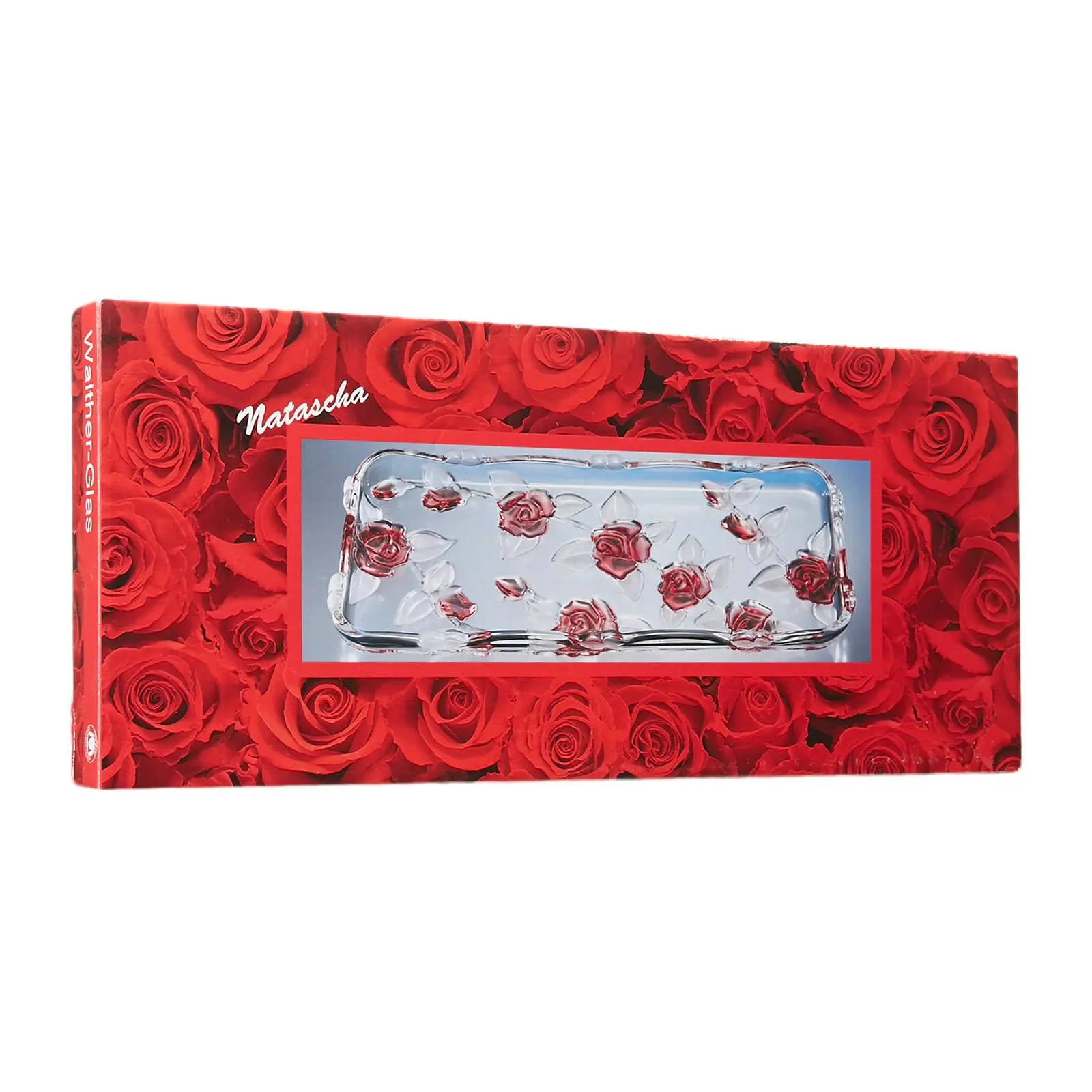 Walther-Glas Natascha Canape Tray L35Cm - Perfect for Serving and Plating - Plates