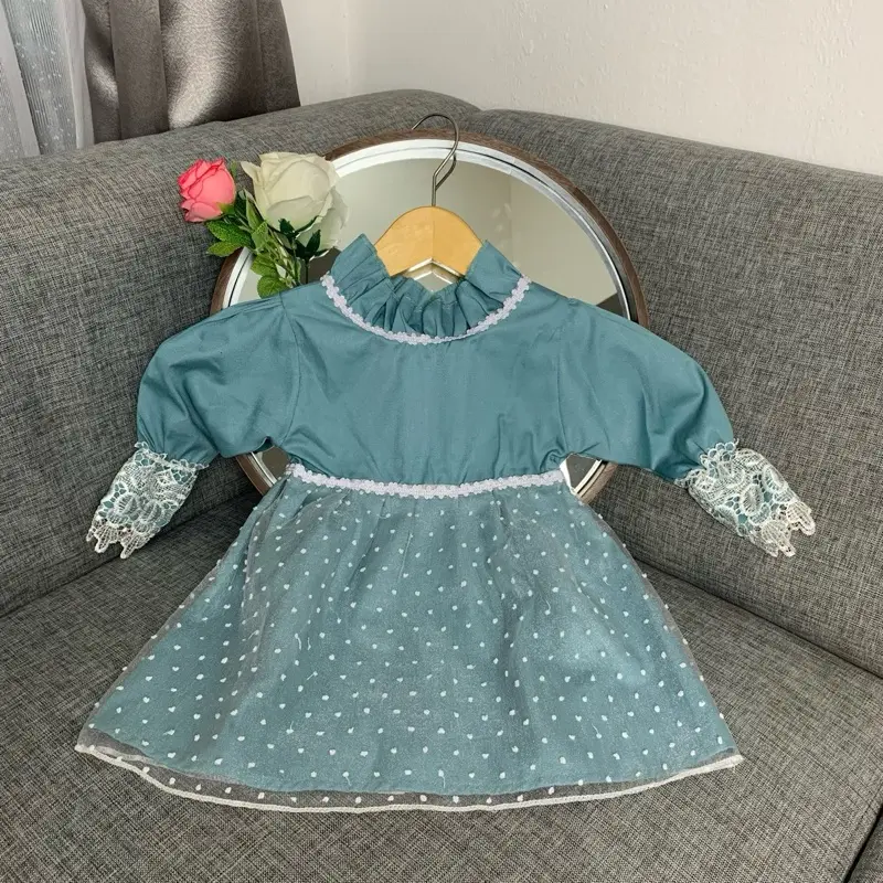 MOSTLY KIDS - Dress Anak Perempuan Kain Tile Lengan Renda, Usia 0-1 Tahun | Dress Anak Perempuan, Pakaian Anak, Fashion Anak