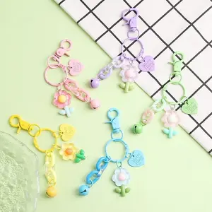 GANTUNGAN KUNCI BUNGA LONCENG / BAG CHARM BUNGA LONCENG/ GANTUNGAN AIRPODS