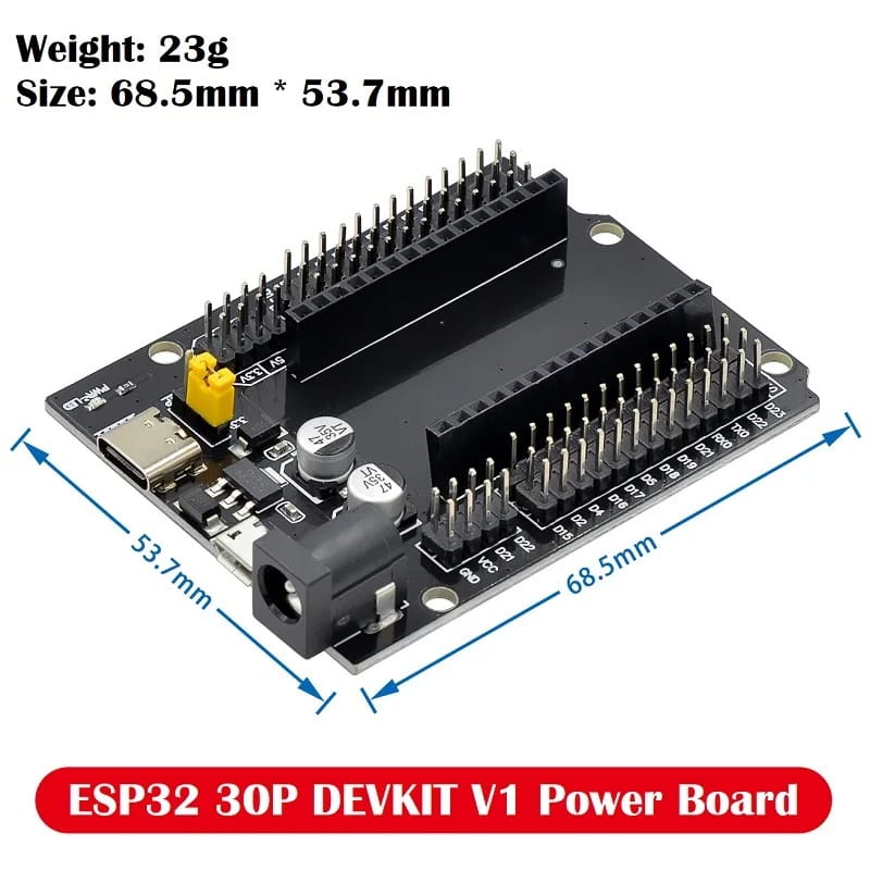 ESP32-WROOM-32 Expansion Development Board ESP32 30P DEVKIT V1 CP2102 WiFi+BT Ultra-Low Power Dual Core Board Module