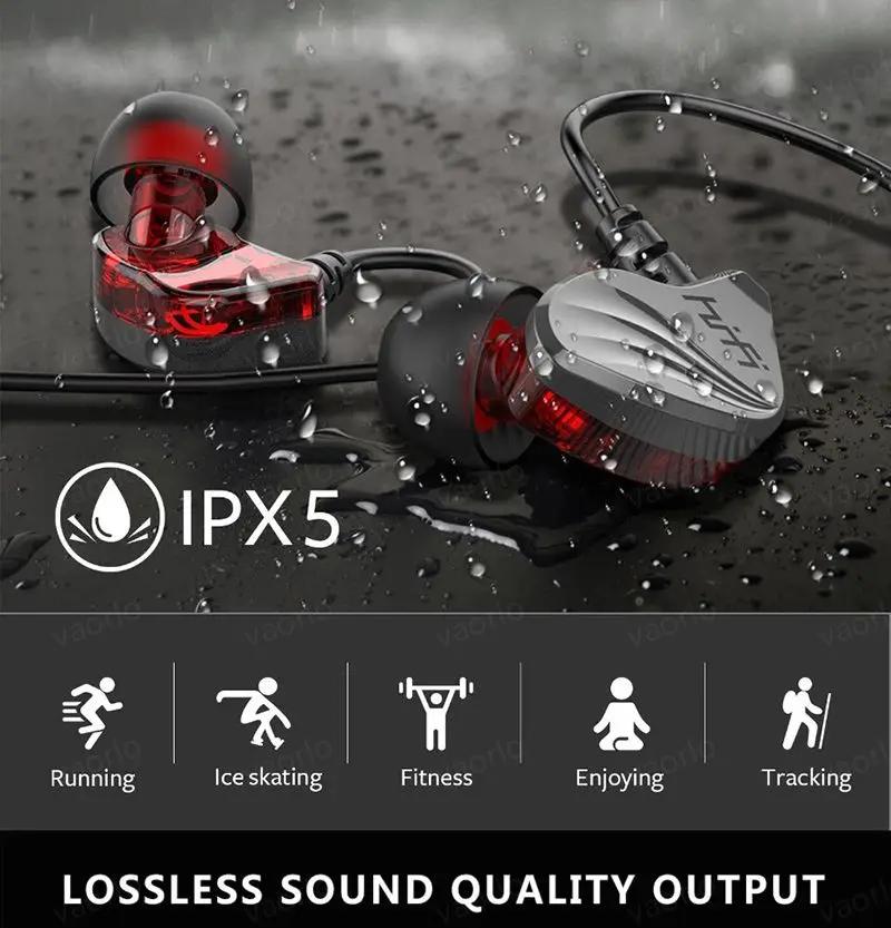 S2000 olahraga headset kabel gantung earphone HiFi Heavy Bass headphone tipe-c / 3.5mm antarmuka kabel Earbuds