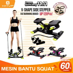XMVP & RIFOAMXN Mesin Latihan Stepper Stepper v stepper DiRumah V Stepper Latihan Kaki Kebugaran Luar RuanganSenaman Kaki Gym & Kebugaran stepper