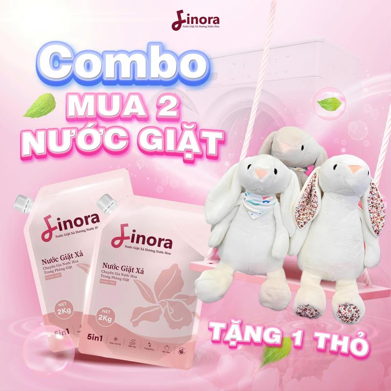 [Deal Sốc- Mua Là Có Quà] Combo 2 túi nước giặt tặng 1 Thỏ- Mùi hương Rosé Mystique sang trọng - Chuyên Gia Nước Hoa Trong Phòng Giặt -“ Quà Tặng Không Cần Hiển Thị Trong Giỏ- Mua Là Có Quà “