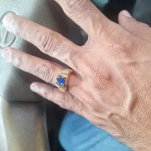 Cincin Batu akik permata 002 Laki-laki