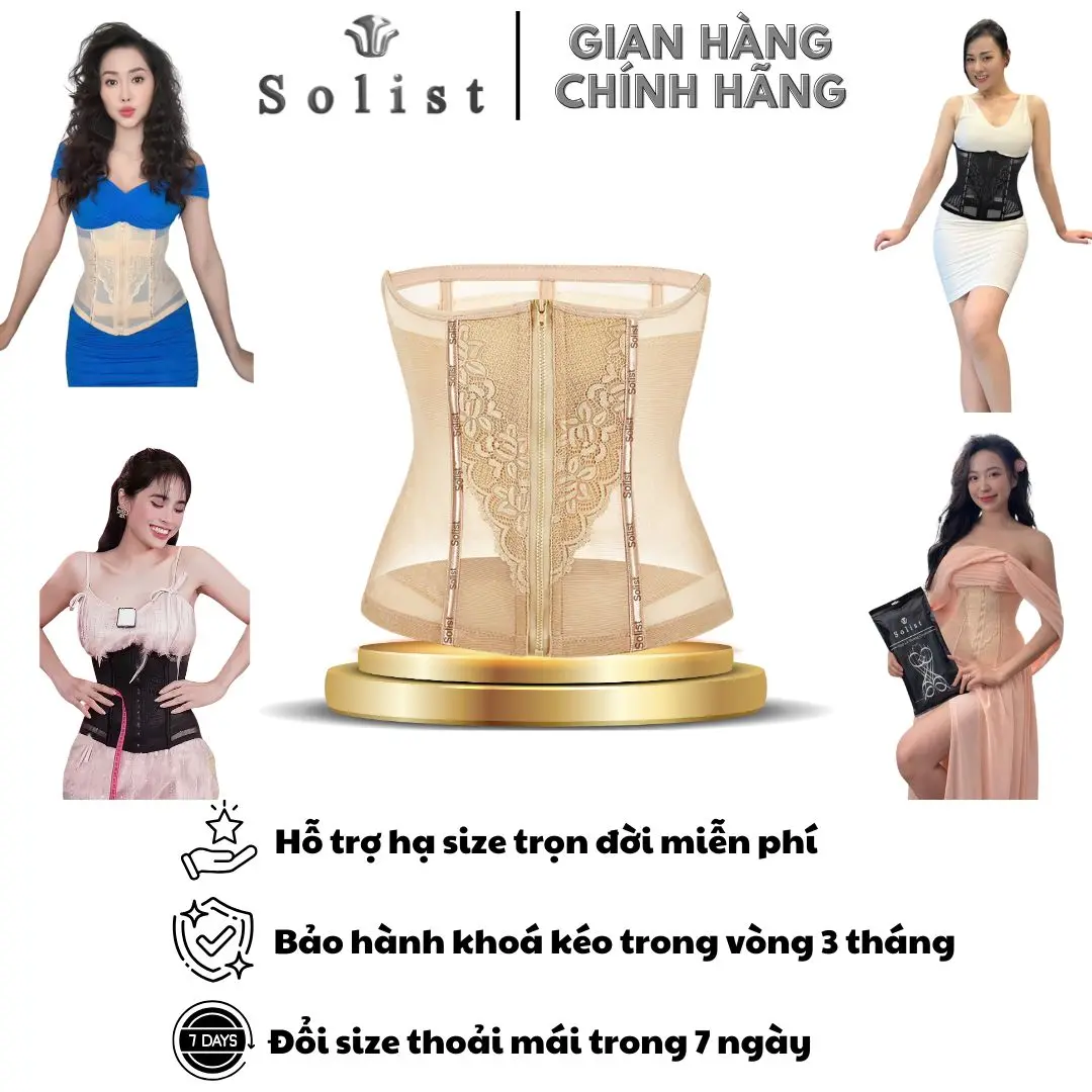 Nịt Ren Định Hình Vòng Hai Siêu Thoáng 2 Màu Đen Da (Quantity) Nữ Women Latex Bung Nịt Gen Quan Nit Áo Gen Nịt Bụng Nịt Bụng Thun Xl Nịt Eo Skims Body Đai Đai Siết Eo Body Control