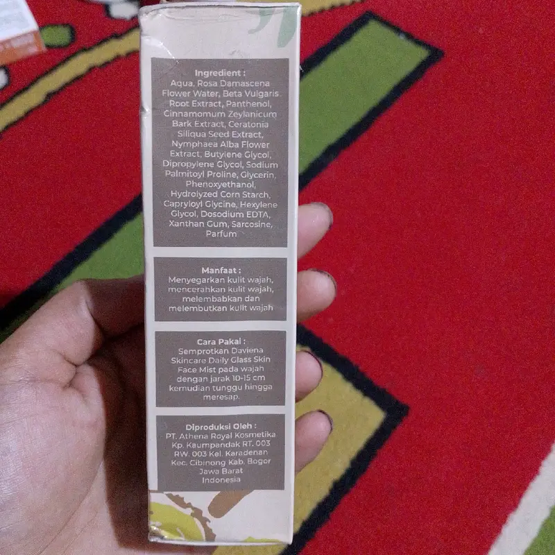 DAVINA SKINCARE FACE MISK 2