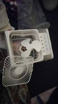Product Review of KIPAS PENDINGIN MINI AC  MOBIL FAN DAN RUANGAN AIR COOLER FAN(diclok) from k**a a**a 2