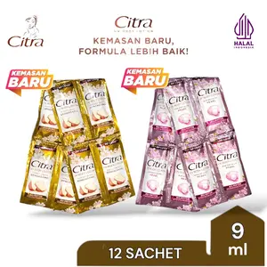 Citra Hand Body Lotion Sachet 12 Sachet