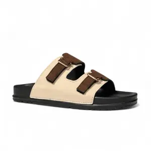 Finetic Sandal Wanita Platform Kekinian Simple Vanesa Series Flat Shoes