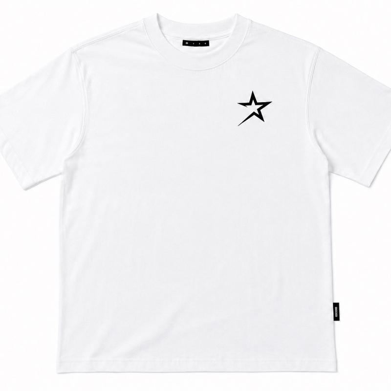 Áo Thun GooDo Believe That I Say Black Semi-Oversized Tee 100% Cotton T-shirt