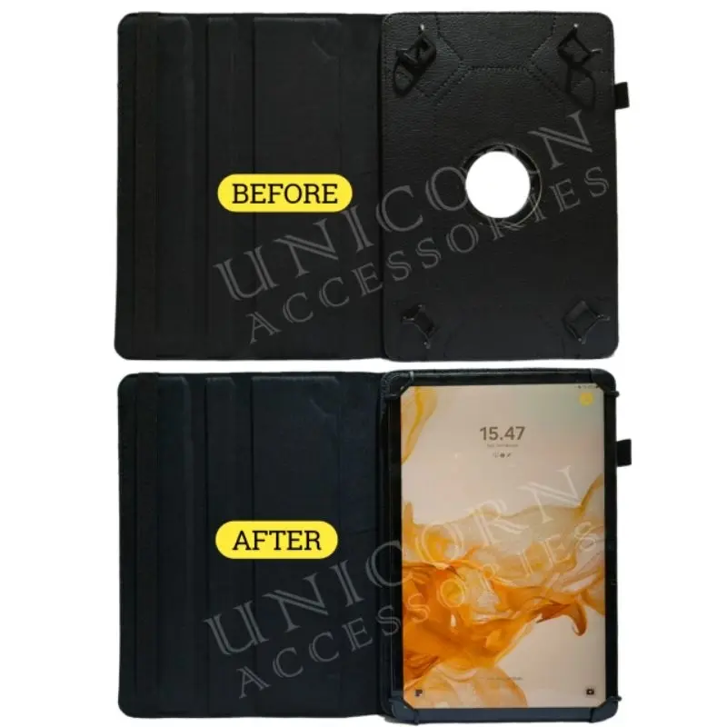 Case Advan Tab Sketsa 2 3 10.1 inci Sarung Flip Cover Buku Casing Rotary universal Leather Standing 1