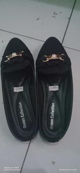Product Review of Sepatu Wanita QUEEN Selop Slip-On Variasi Mutiara AD 03 - Shoes, Sendal from S**i L**a A**h 1