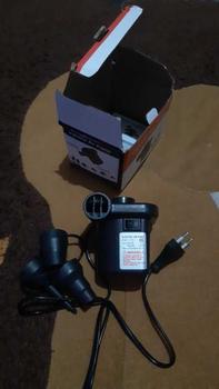 Product Review of Pompa Elektrik Kasur Mobil/Vacum Bag/Kolam Renang/Gym Ball/Dll - Portable dan Mudah Dibawa from 𝐄**𝐳 0