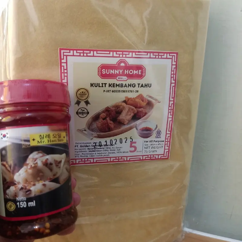 10 Pack isi 5 lembar + 1 Botol Chili Oil Premium 150ml 2