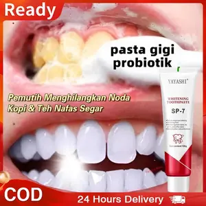 SP-7 Pasta Gigi Pemutih Soda Kue Memutihkan Gigi Menghilangkan Karang Gigi Odol Pemutih Gigi Dan Karang Gigi Pasta Gigi Yang Menyegarkan Nafas Menghilangkan Gigi Kuning Dan Karang 100g
