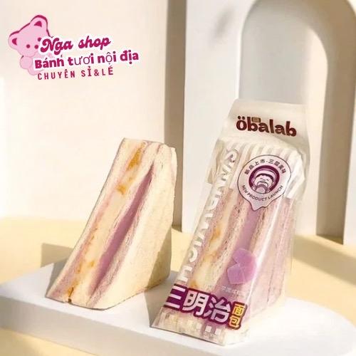  Combo 10 bánh sandwich khoai môn phô mai chà bông  Nga shop Food đate mới 