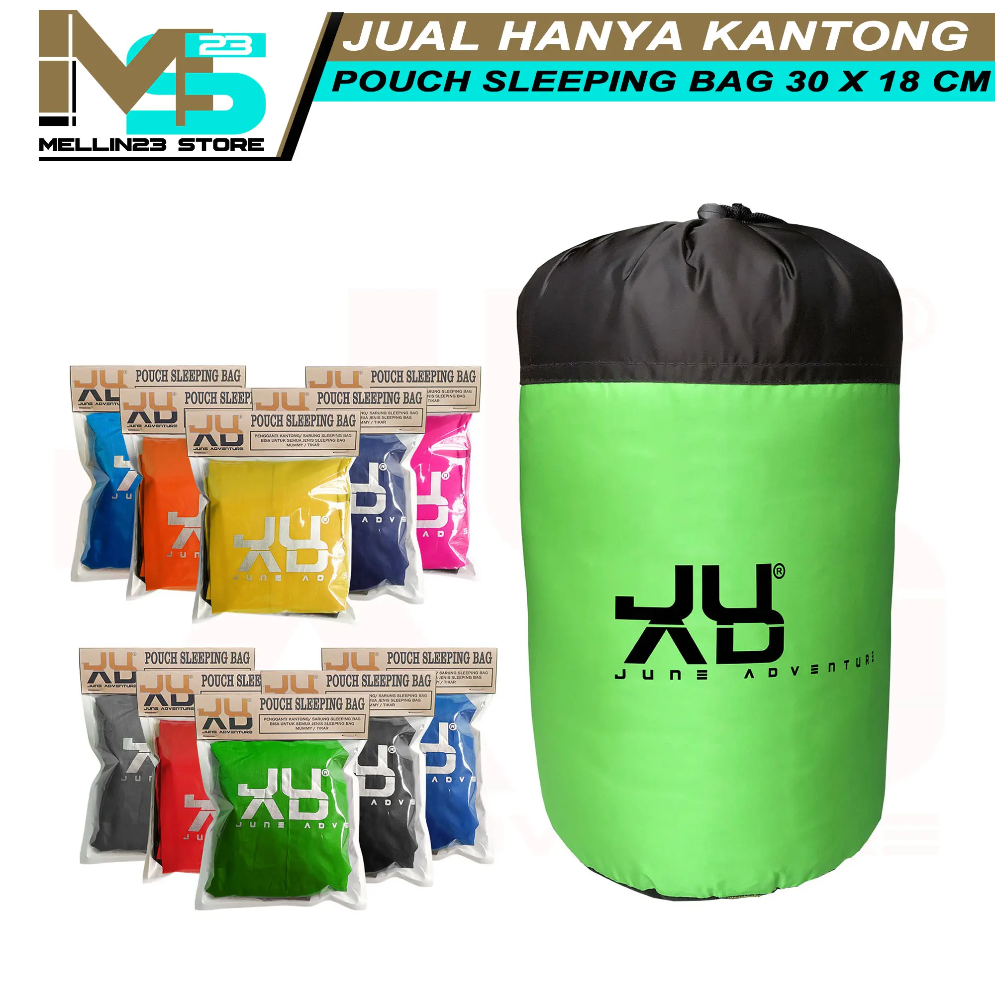 jual kantong sleeping bag hanya pouch pengganti kantong sleeping bag sarung packaging kuat berkualitas