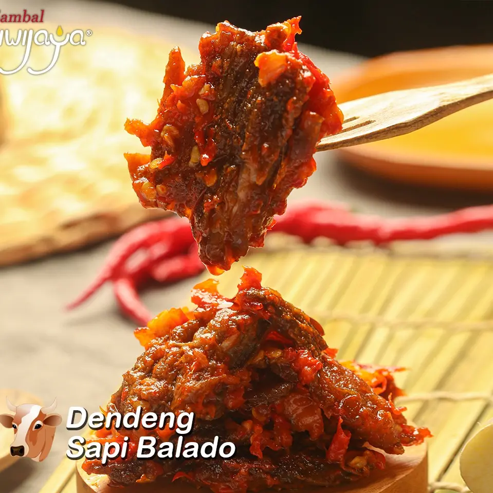 Dendeng Balado Sapi 1 BKS Kemasan Vacuum - Frozen