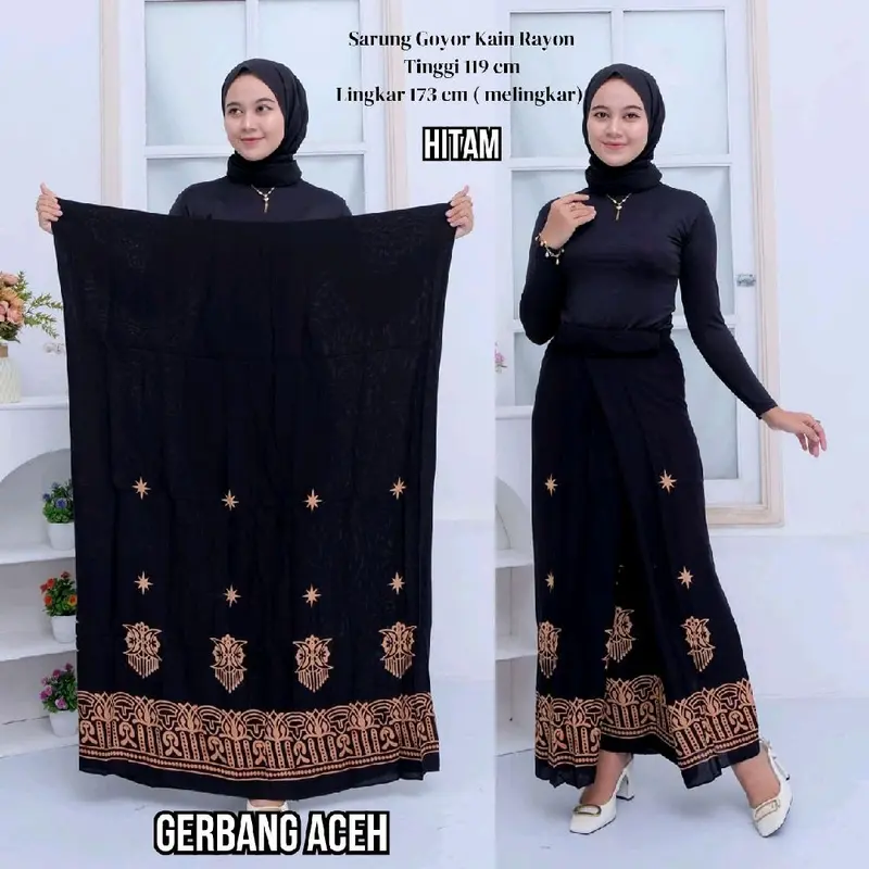 Paket 3pcs dapat 3 Sarung batik wanita sarung gloyor sarung batik santriwati bisa pilih motif/warna 2