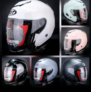 HELM KYT KYOTO R SOLID ORIGINAL | HELM HALF FACE | HELM ORIGINAL KYT KYOTO | MOTORCYCLE
