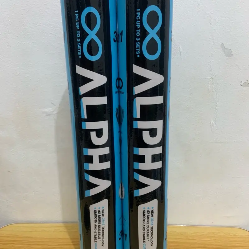 Shuttlecock Badminton Alpha Black Pro 3in1 Original Bulutangkis shuttlecock 3 1 kok murah 7