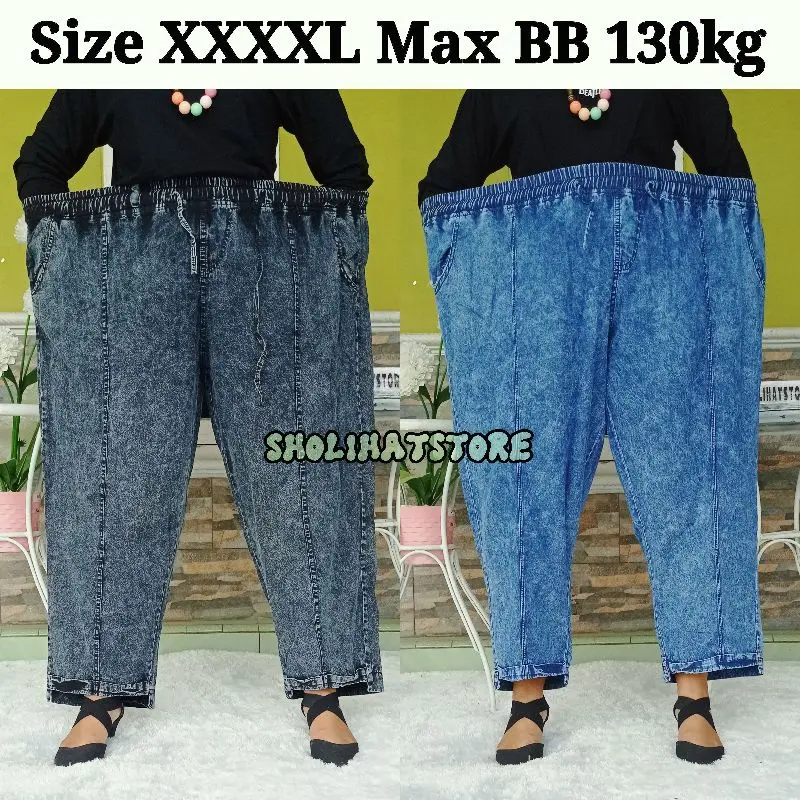 BAGGY PANTS JEANS SNOW WANITA BIG SIZE BB 70KG BB 100KG BB 130KG / BAGGY PANTS SANDWASH JEANS WANITA JUMBO / BAGGY JEANS SNOW SUPER JUMBO / CELANA JEANS WANITA SANDWASH UKURAN JUMBO SAMPAI SUPER JUMBO / BAGGY JEANS SNOW PREMIUM HIGT WAIST / SHOLIHATS