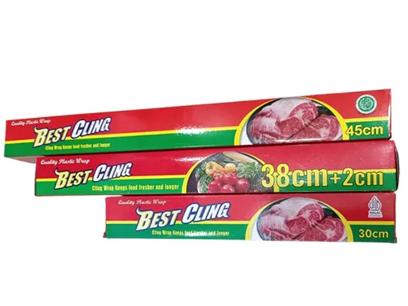 PLASTIK WRAP BESTCLING Ukuran 30cm - 38cm - 45cm (PER ROLL)