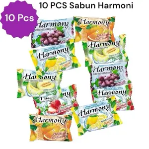 DAPAT 10PCS SABUN BATANG HARMONY WANGI