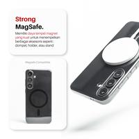 Gambar BASAIN Casing for Samsung A35 ULTRA FLEX MagSafe Case | Anti Yellowing - Crystal Black dari BASAIN Store Kota Bandung 5 Tokopedia