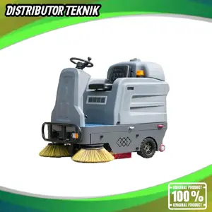Mesin Pembersih / Penyikat Lantai Otomatis Golden Power Japan Valter Ride On Sweeper Cleaner Dinding