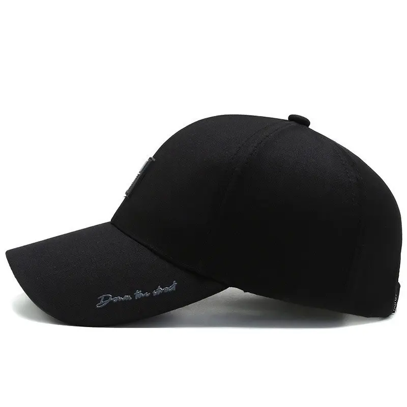 Baseball cap Topi baseball topi golf topi pria topi wanita topi Narason Hitam Karet Karet Karet Karet 2