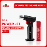 Gambar [BUY 1 GET 1] Crockie Powerjet Torch BBQ Gratis Reffil Gas Butane - powerjet 1 + gas 1 dari Crockie Store Kota Tangerang 1 Tokopedia