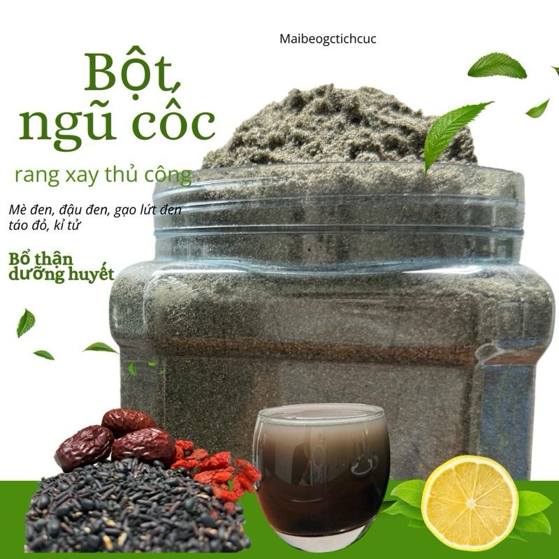 Bột Ngũ Cốc 500gr, Rang Xay Thủ Công, Bổ Thận Dưỡng Huyết