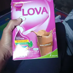 Prenagen Lova Susu Rasa Cokelat 120G (2 Pcs)