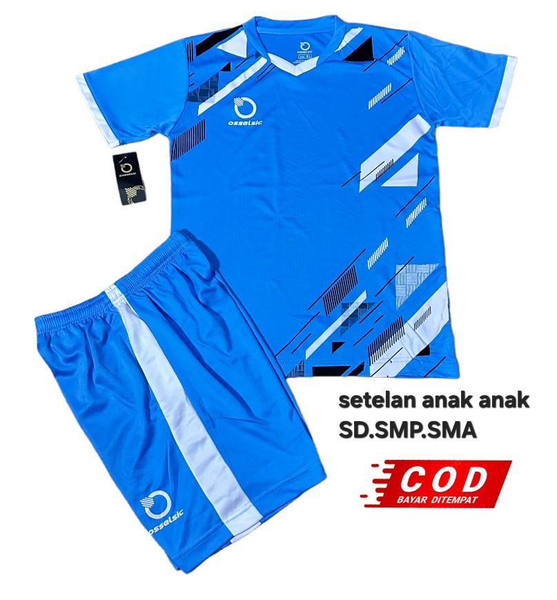 Baju olahraga Anak SD SMP SMA jersey tarkam Celana Pakaian Woven Yarn Dyed Fabric Cepat Kering Setelan Outdoor