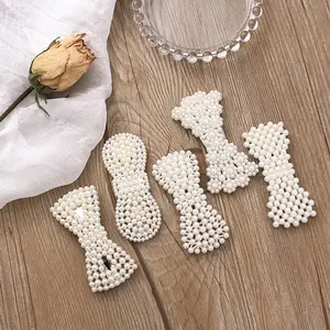 Jepit Rambut Mutiara Premium Hairclip Korea Pearl Jepitan    Rambut   Elegan   Anak Dewasa - ACC16 