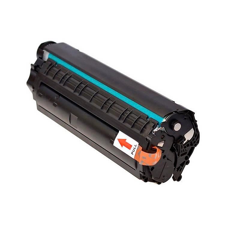 Hộp mực 12A/303 dùng cho Canon 2900/3000 ( có nắp đổ mực và nắp xả thải nằm ngoài)