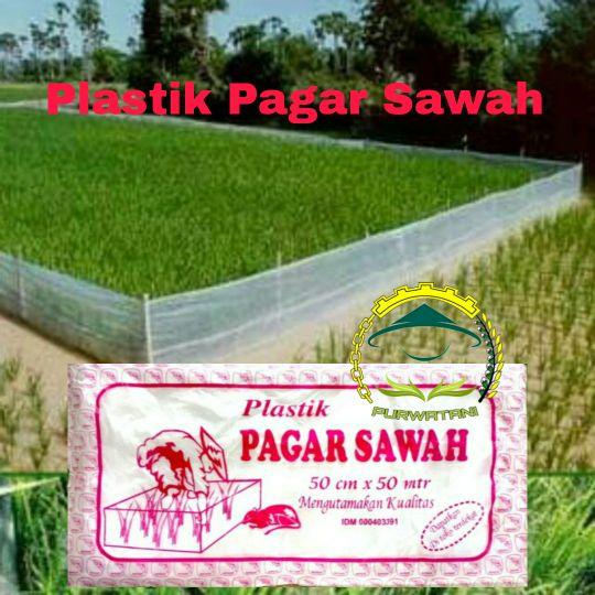 Product Introduction of Plastik Sebaran Plastik Pagar Sawah 50 cm x 50 mtr - Plastik Padi 8