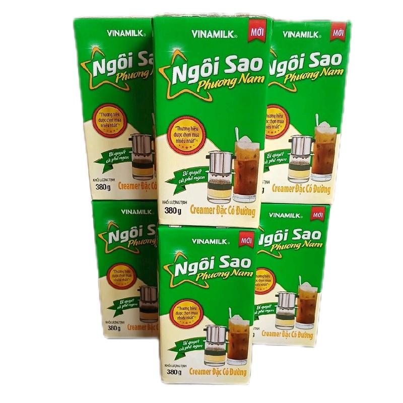 COMBO 6 hộp sữa nhỏ 380g .Sữa đặc ngôi sao phương nam ,sữa đặc pha chế sữa  ngôi  sao