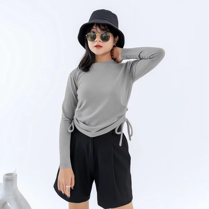 Product Introduction of OLIVIA BLOUSE TALI SERUT DUA SAMPING KANAN & KIRI KEKINIAN DAN TERBARU 4